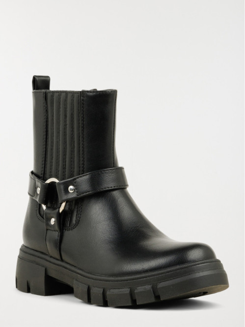 Bottines noires fille (31-36)