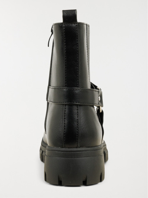 Bottines noires fille (31-36)