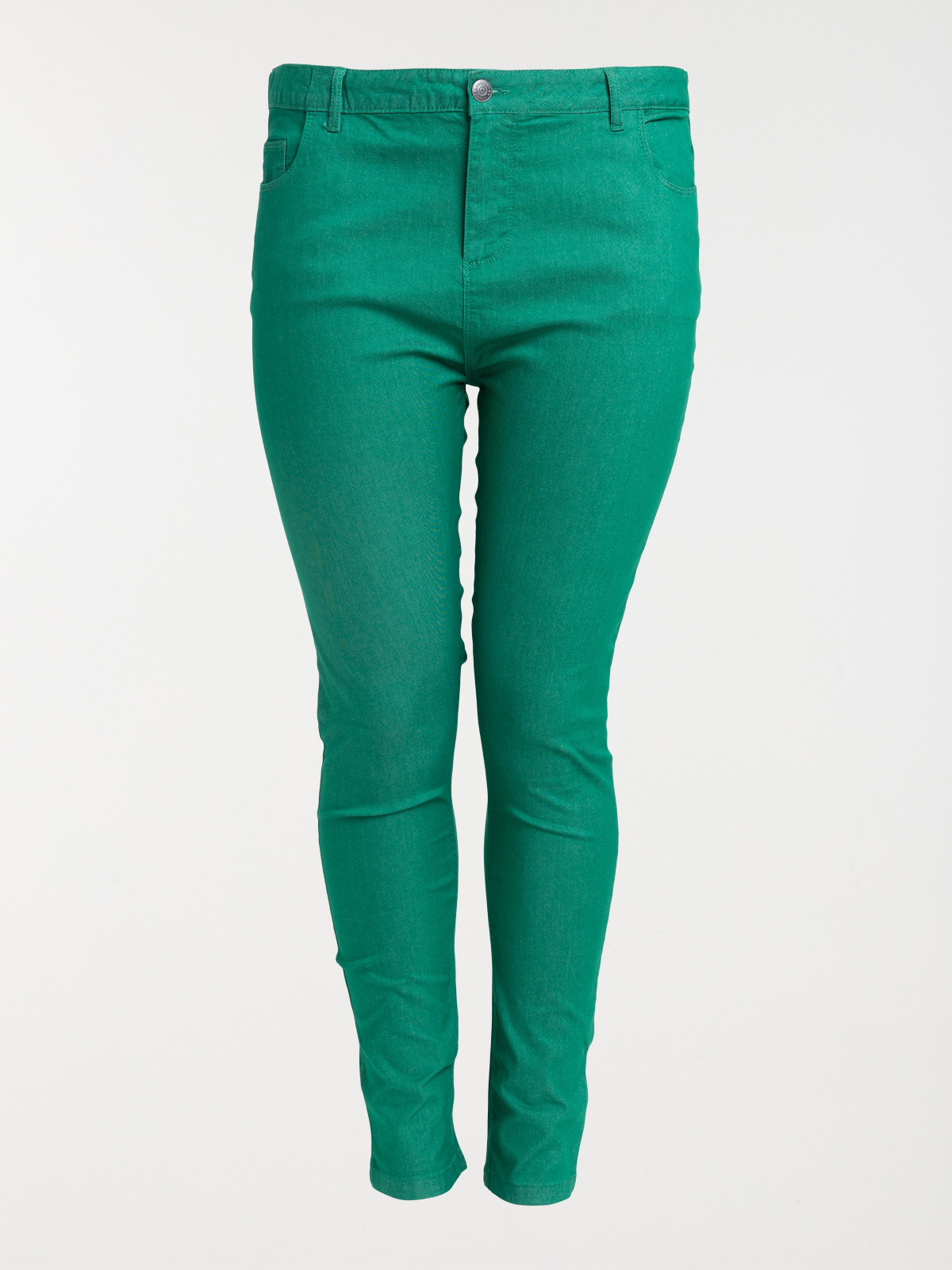 Pantalon slim grande taille femme
