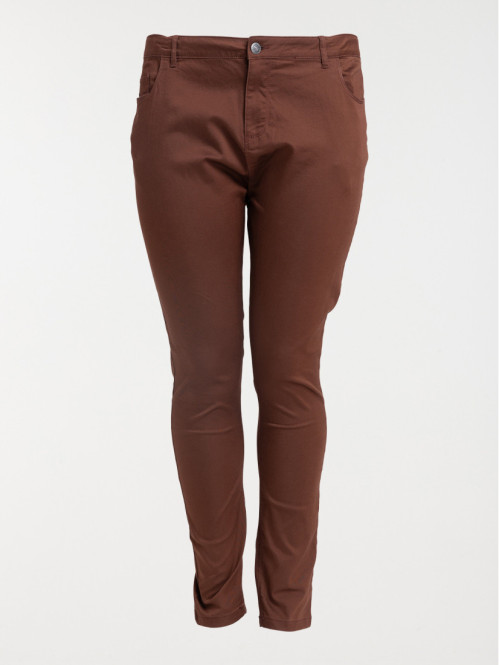 Pantalon brunette grande taille femme