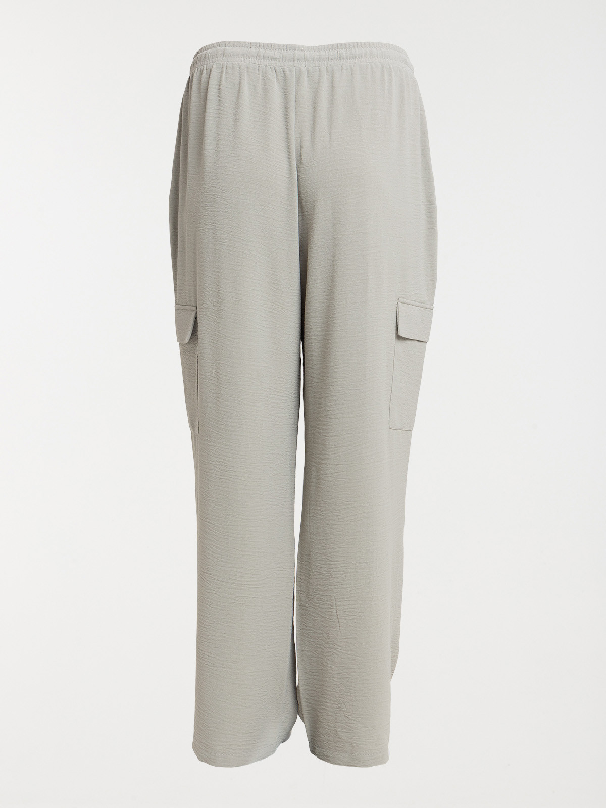 Pantalon cargo grande taille femme