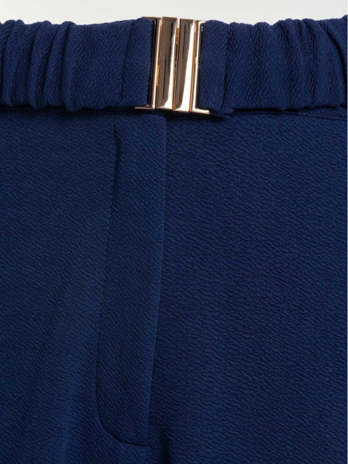 Pantalon ceinturé grande taille femme Pantalon ceinturé grande taille femme