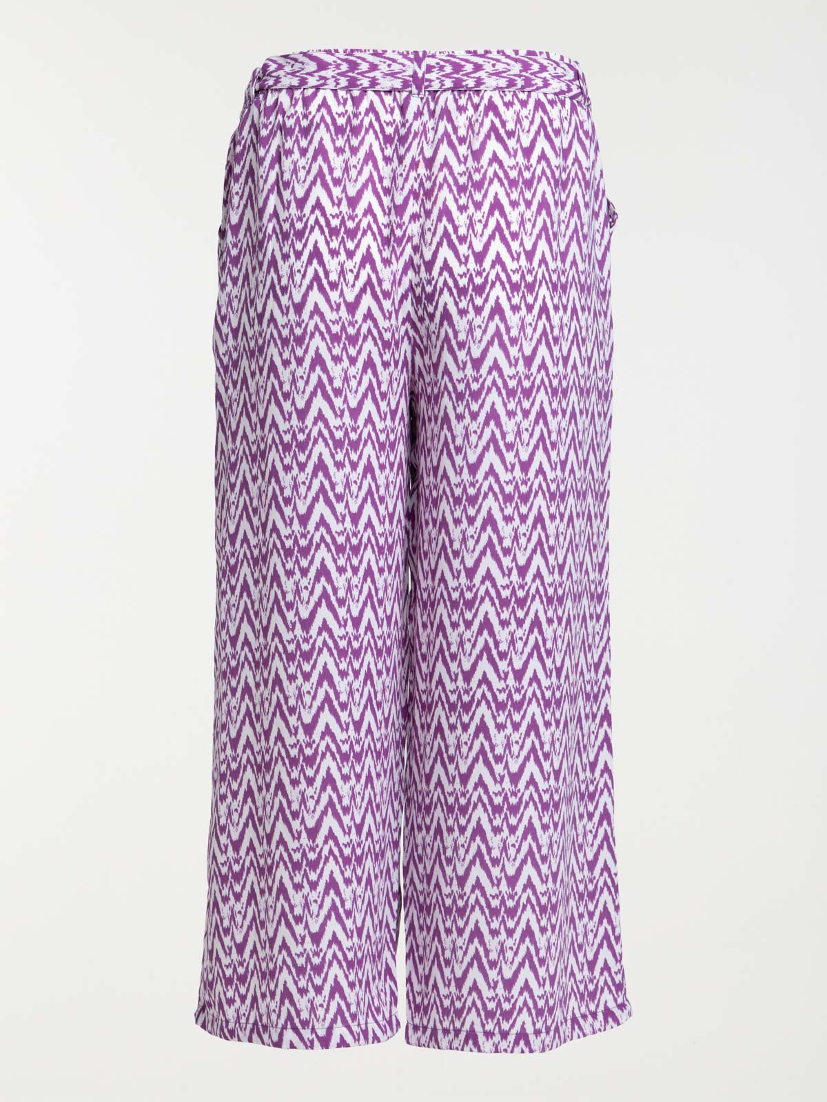 Pantalon large motif grande taille femme Pantalon large motif grande taille femme