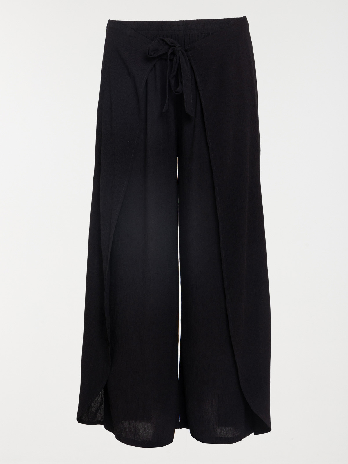 Pantalon à pans grande taille femme