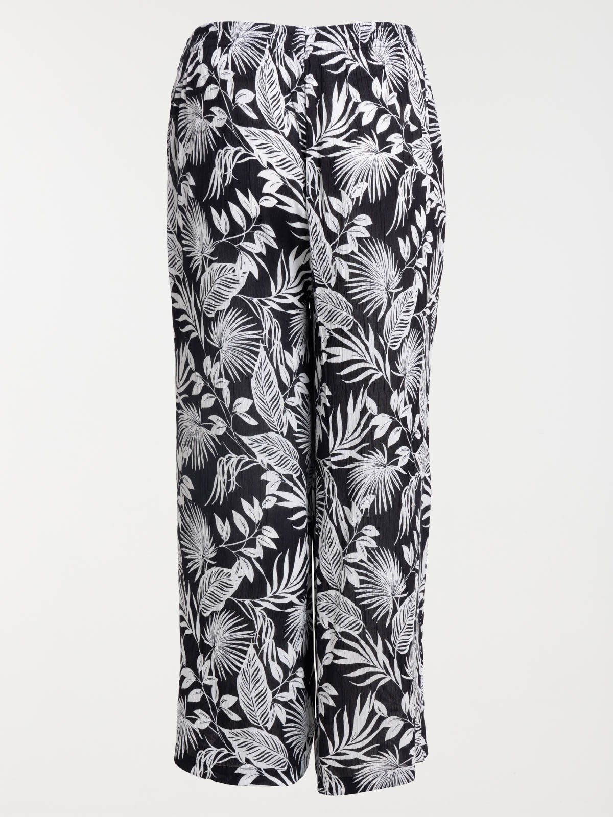 Pantalon imprimé grande taille femme
