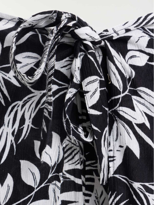 Pantalon imprimé grande taille femme