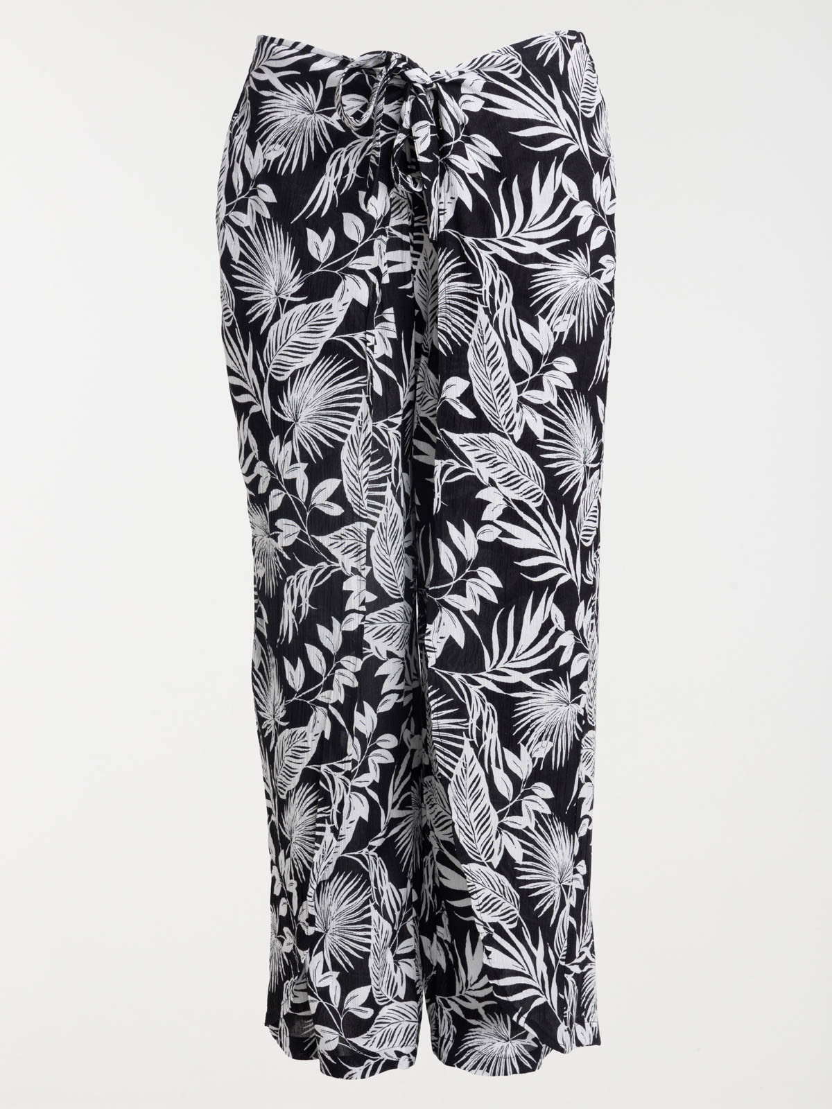 Pantalon imprimé grande taille femme