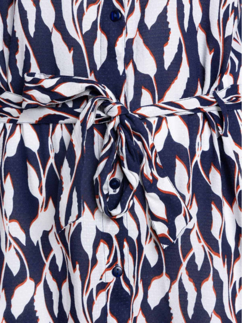 Robe chemise grande taille femme