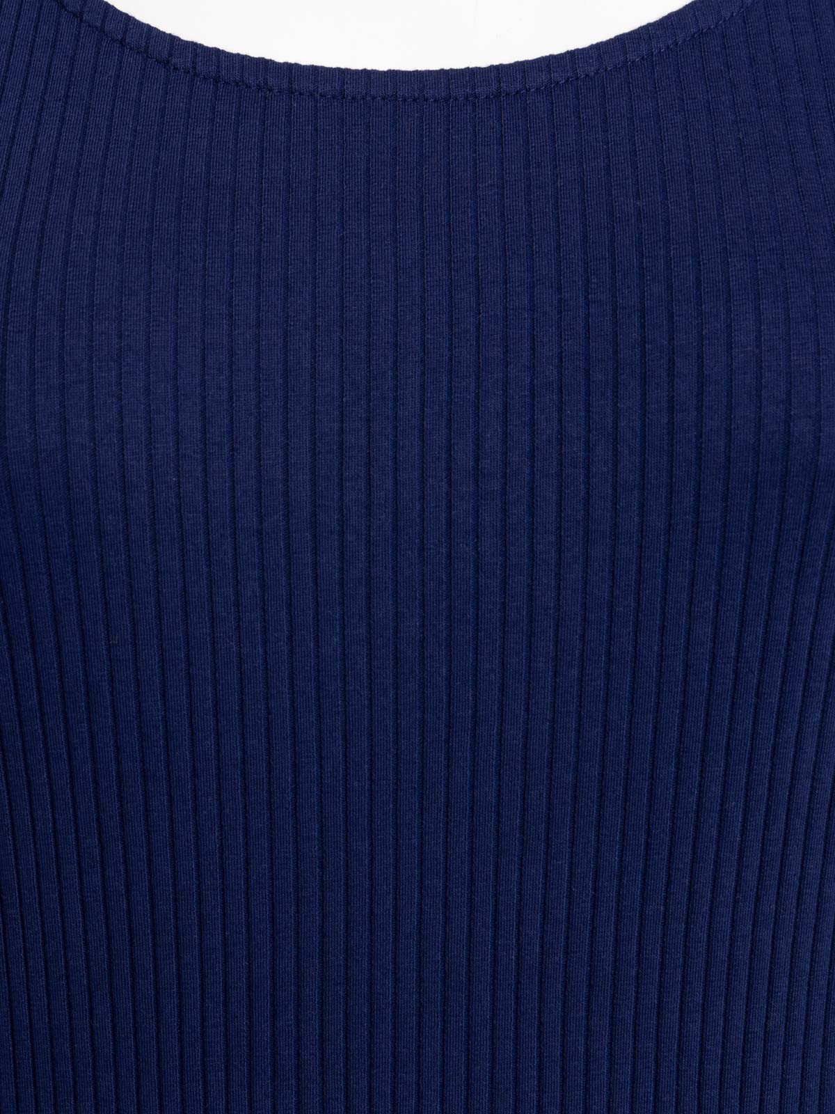 Robe côtelée grande taille femme