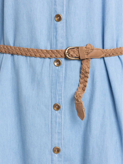 Robe ceinturée grande taille femme Robe ceinturée grande taille femme