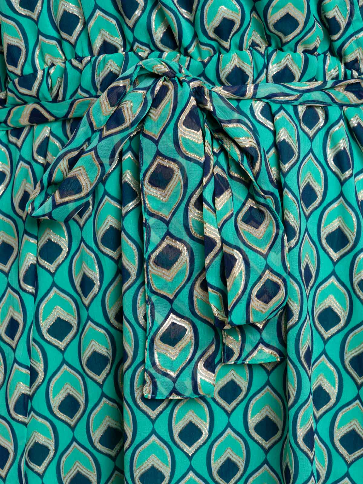 Robe imprimée grande taille femme