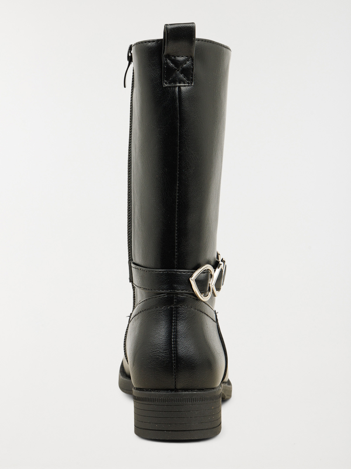 Bottes noires coeurs fille (31-35) Bottes noires coeurs fille (31-35)