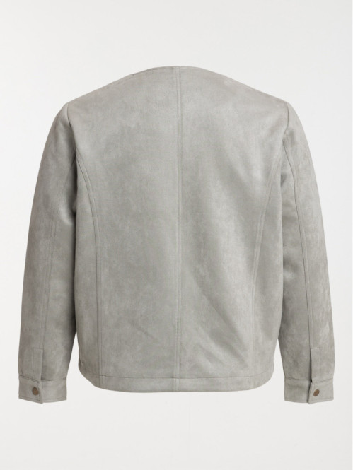 Veste suédine grande taille femme