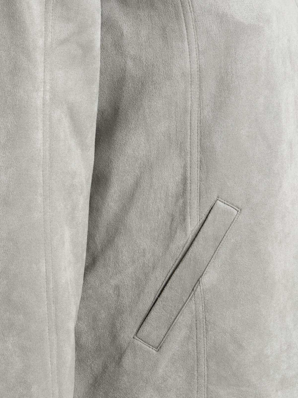 Veste suédine grande taille femme