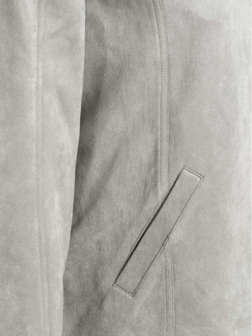 Veste suédine grande taille femme