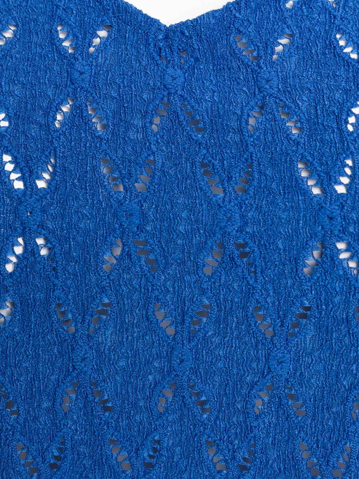 Tee-shirt grande taille femme cobalt