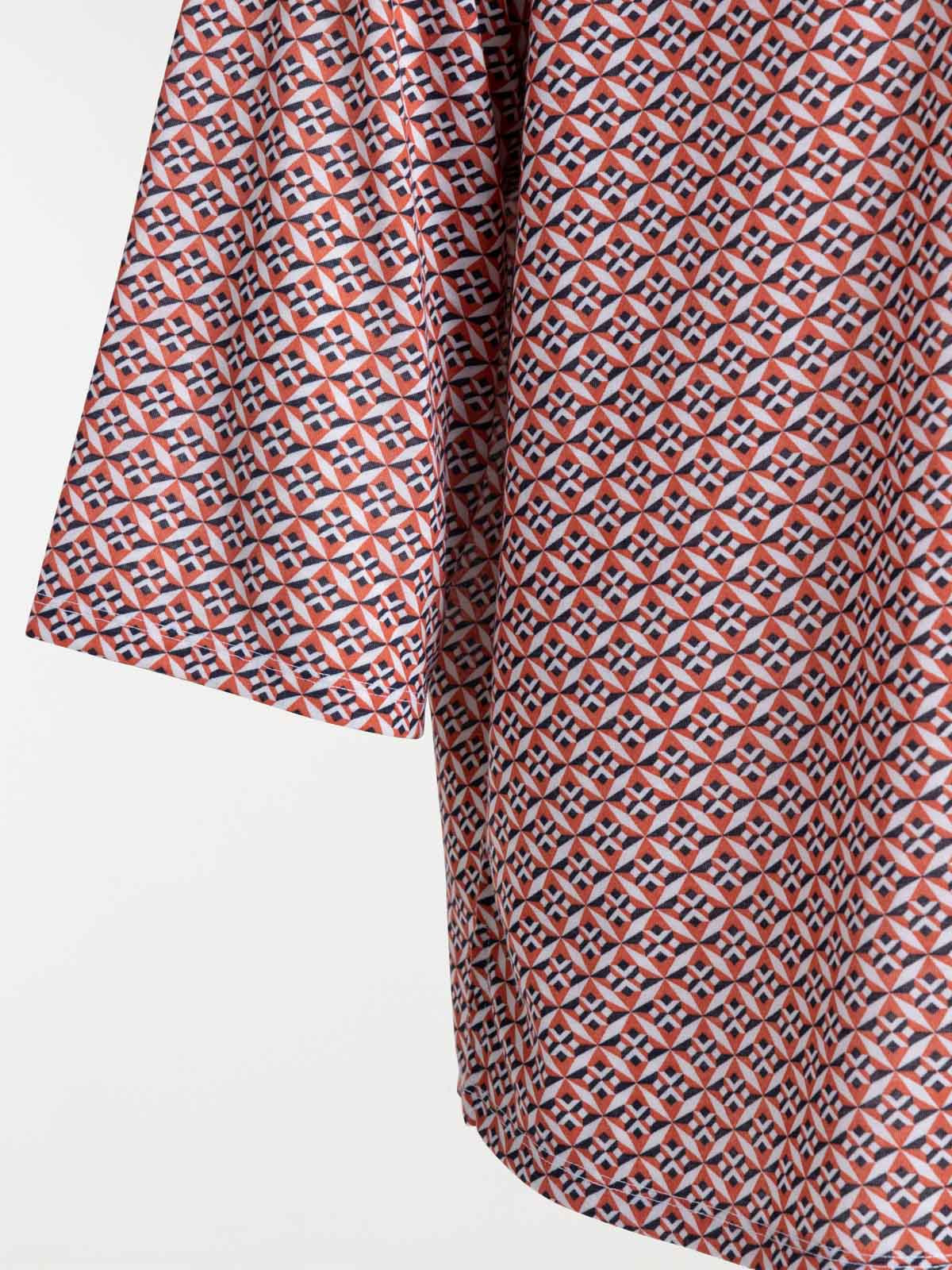 Blouse imprimée grande taille femme