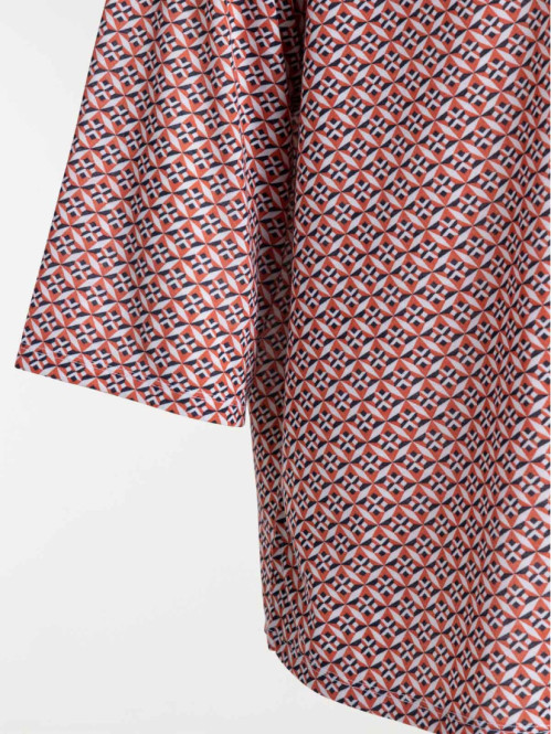 Blouse imprimée grande taille femme