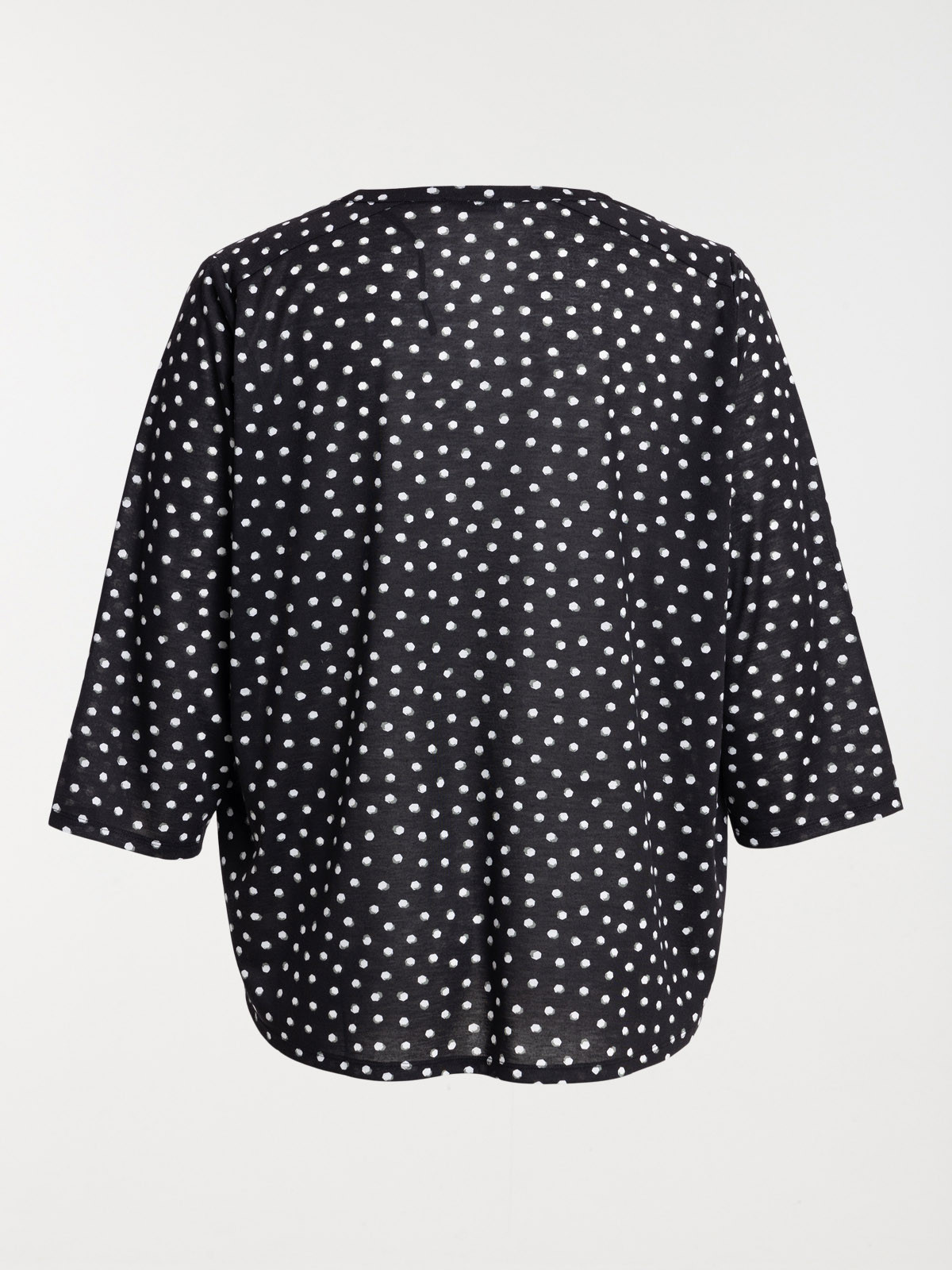 Blouse à pois grande taille femme Blouse à pois grande taille femme