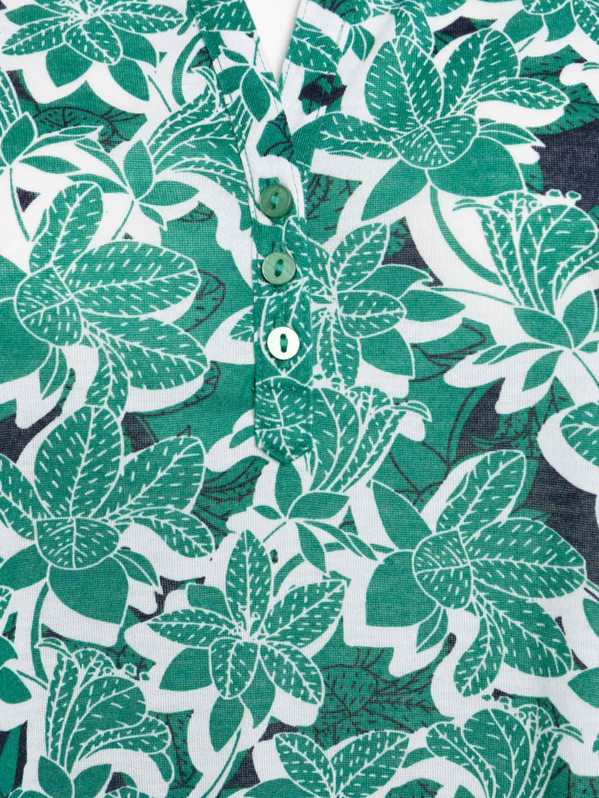 Blouse fleurie grande taille femme