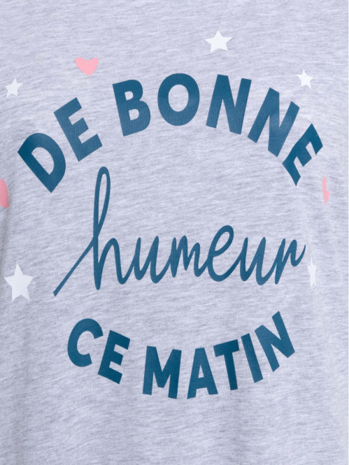 Liquette grande taille femme gris chiné Liquette grande taille femme gris chiné