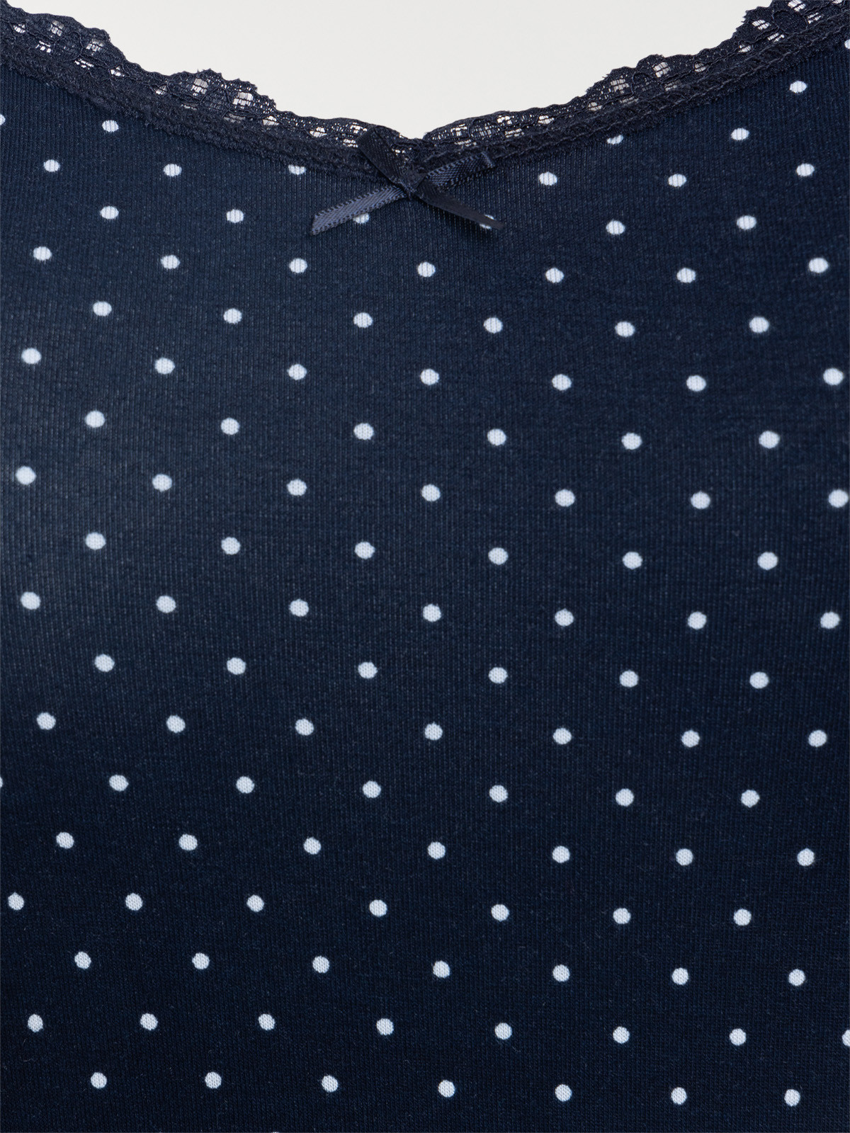 Liquette à pois grande taille femme Liquette à pois grande taille femme