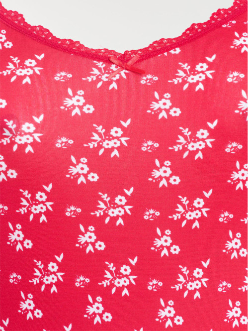 Nuisette floral grande taille femme Nuisette floral grande taille femme