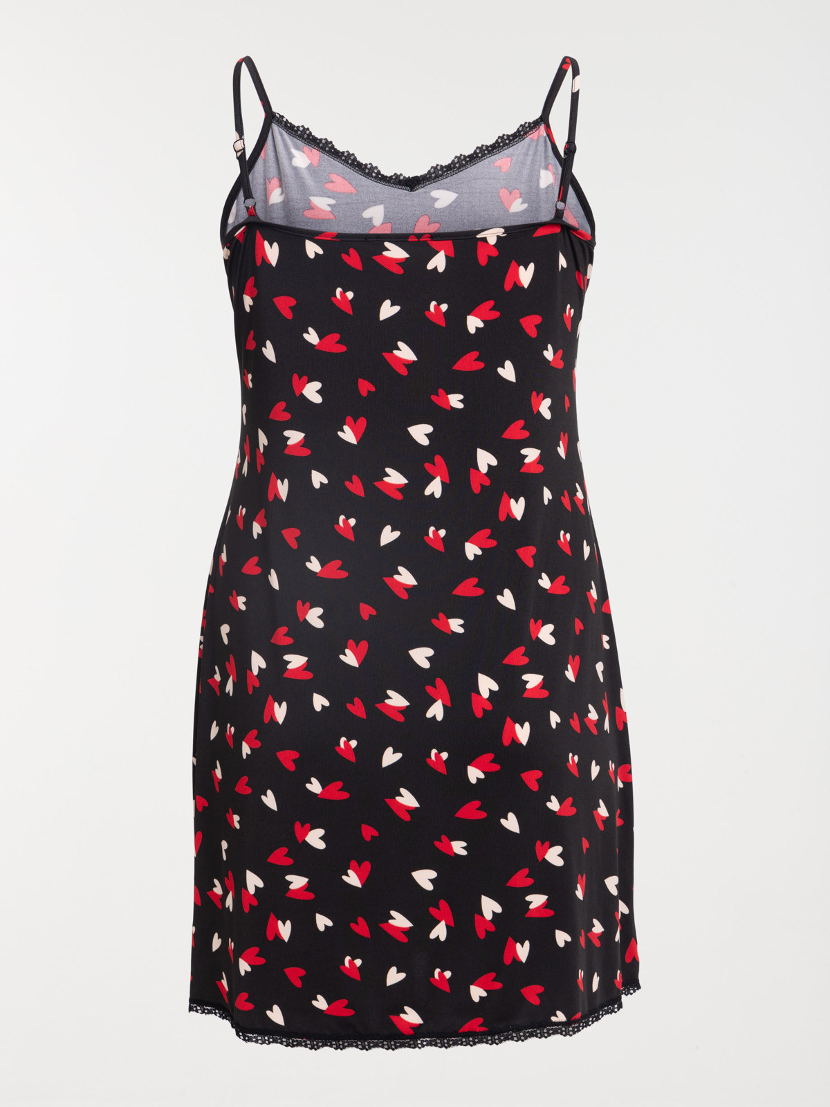 Nuisette coeur grande taille femme Nuisette coeur grande taille femme