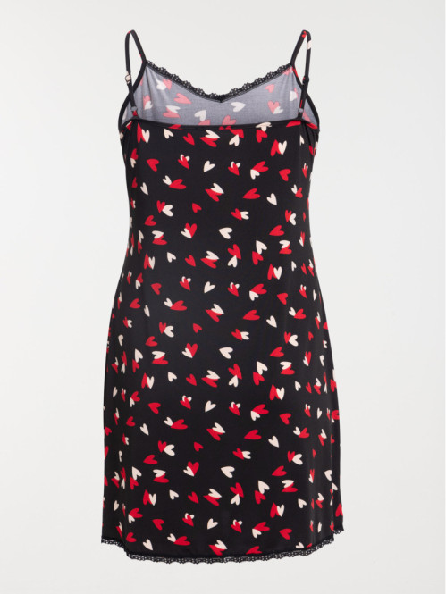 Nuisette coeur grande taille femme Nuisette coeur grande taille femme