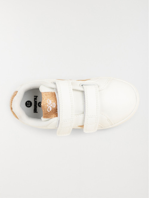 Baskets Hummel blanche fille (24-30) Baskets Hummel blanche fille (24-30)