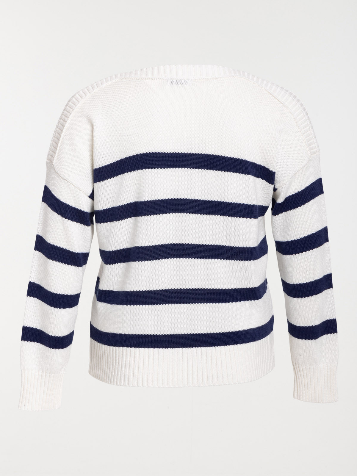 Pull rayé grande taille femme Pull rayé grande taille femme
