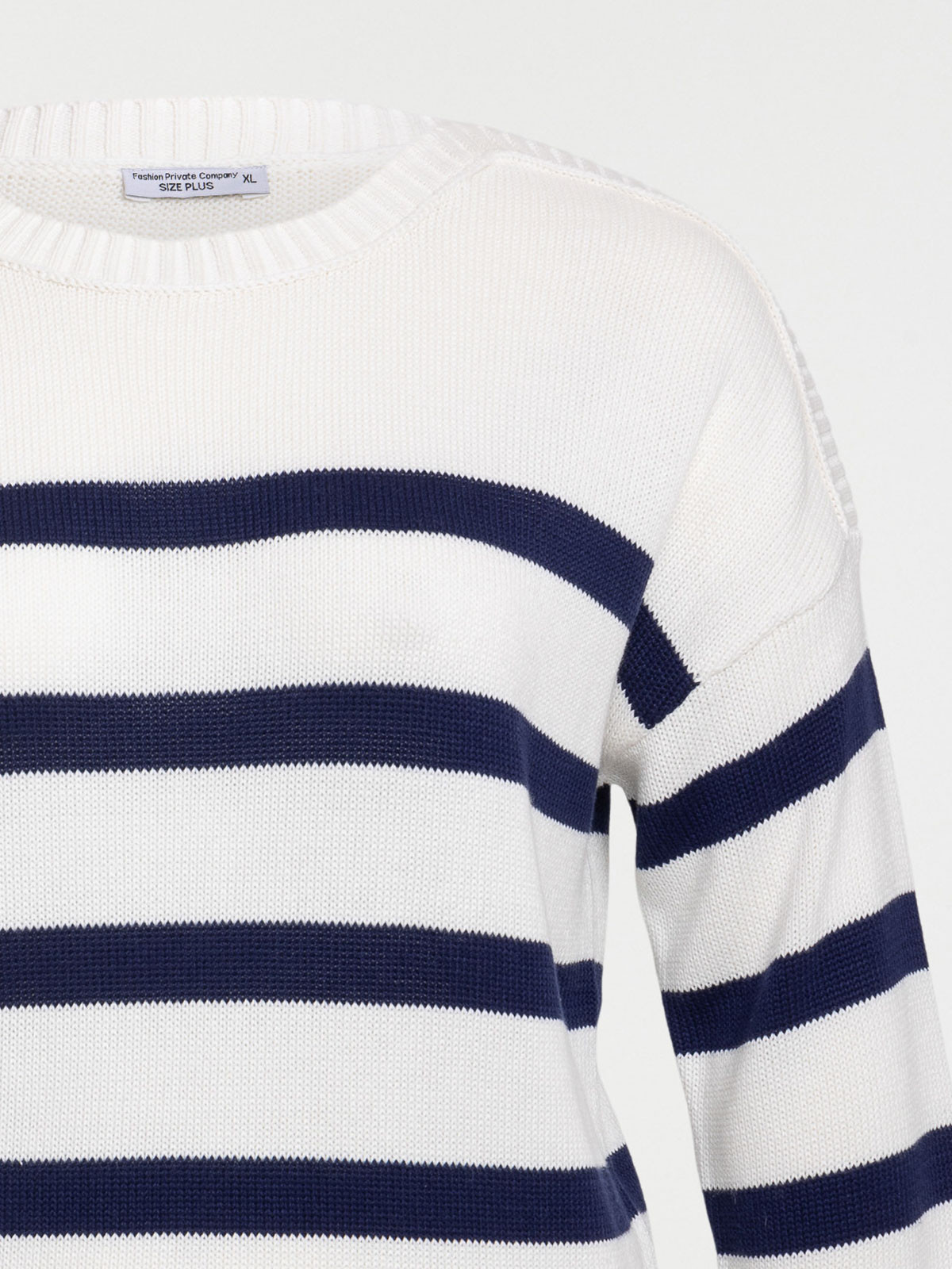 Pull rayé grande taille femme Pull rayé grande taille femme