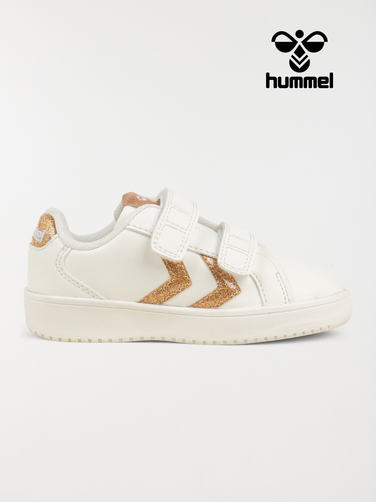 Baskets Hummel blanche fille (24-30)