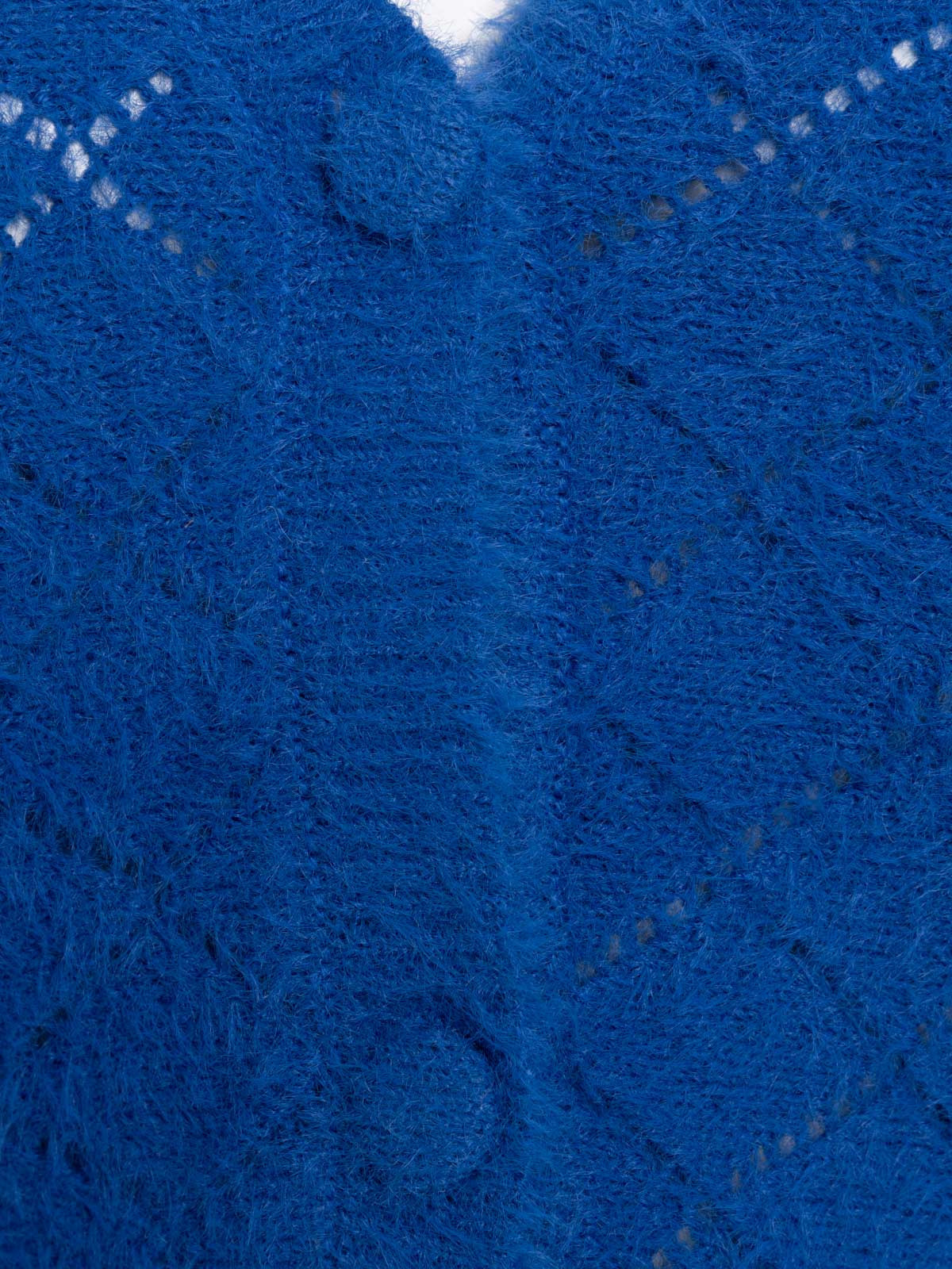 Gilet col V cobalt grande taille femme Gilet col V cobalt grande taille femme