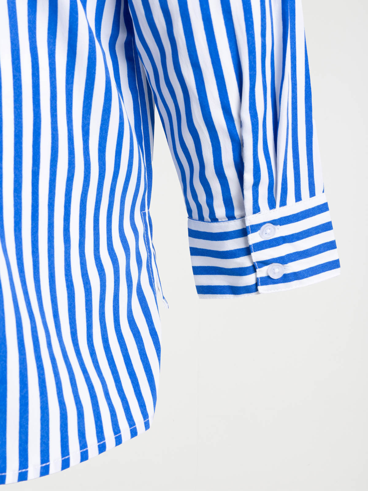 Chemise rayée grande taille femme