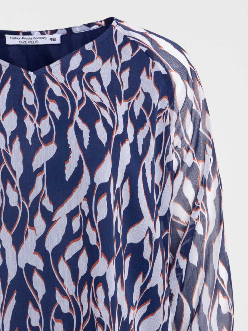 Blouse graphique grande taille femme Blouse graphique grande taille femme