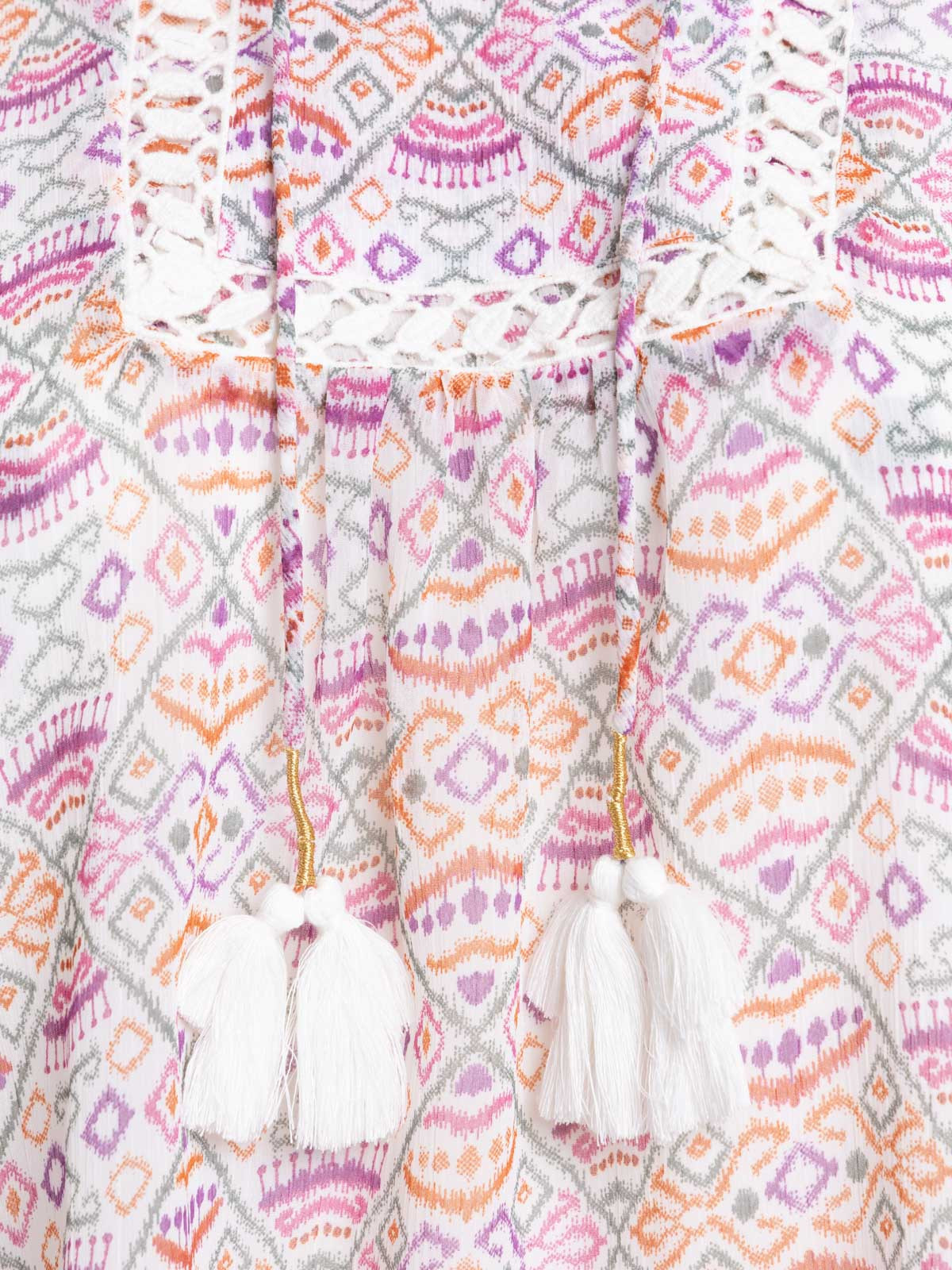 Blouse imprimée grande taille femme