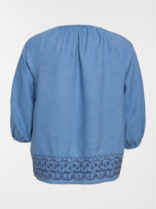 Blouse brodée stone femme Blouse brodée stone femme