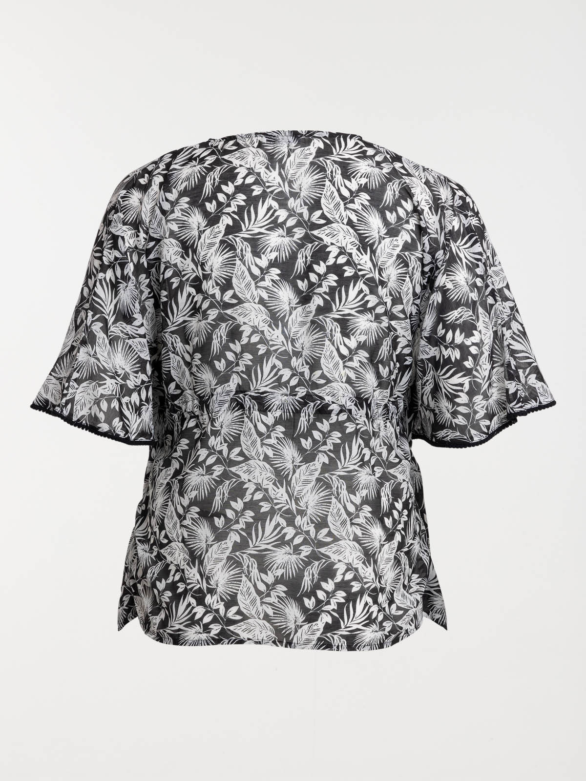 Kimono imprimé grande taille femme