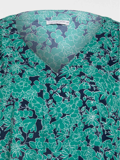 Blouse imprimée grande taille femme Blouse imprimée grande taille femme