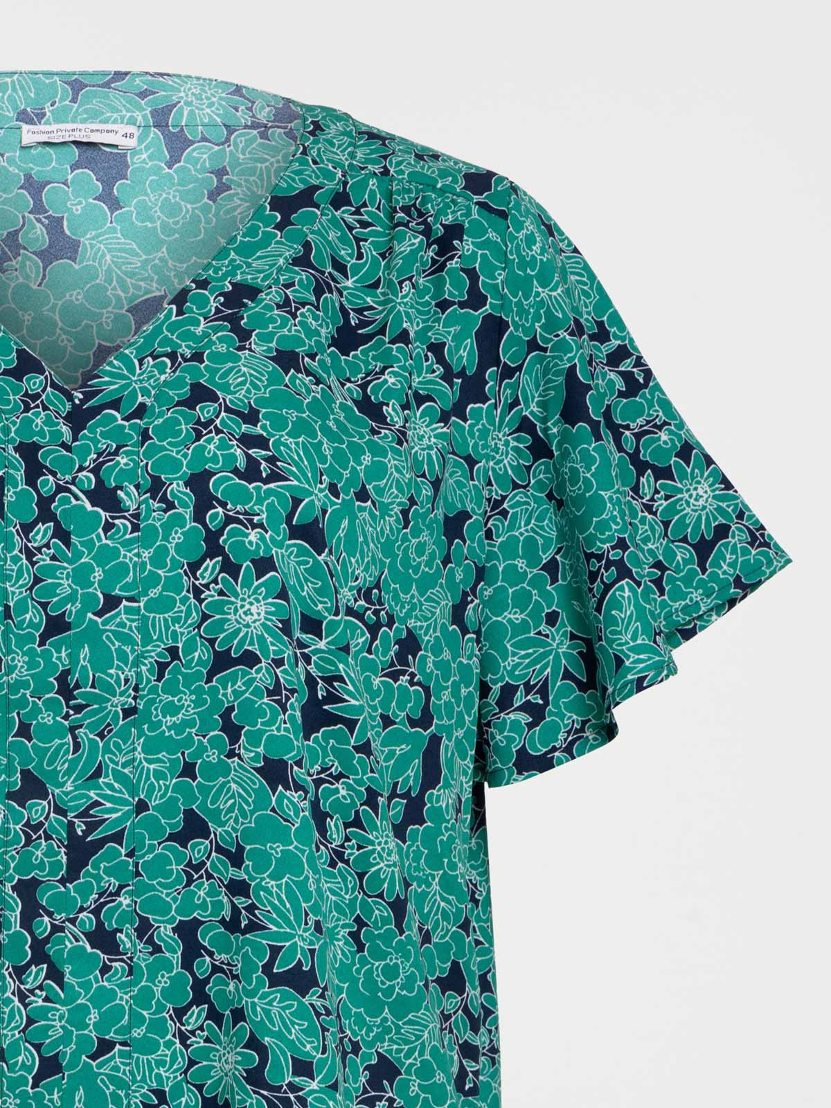 Blouse imprimée grande taille femme Blouse imprimée grande taille femme