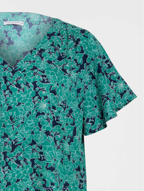 Blouse imprimée grande taille femme Blouse imprimée grande taille femme