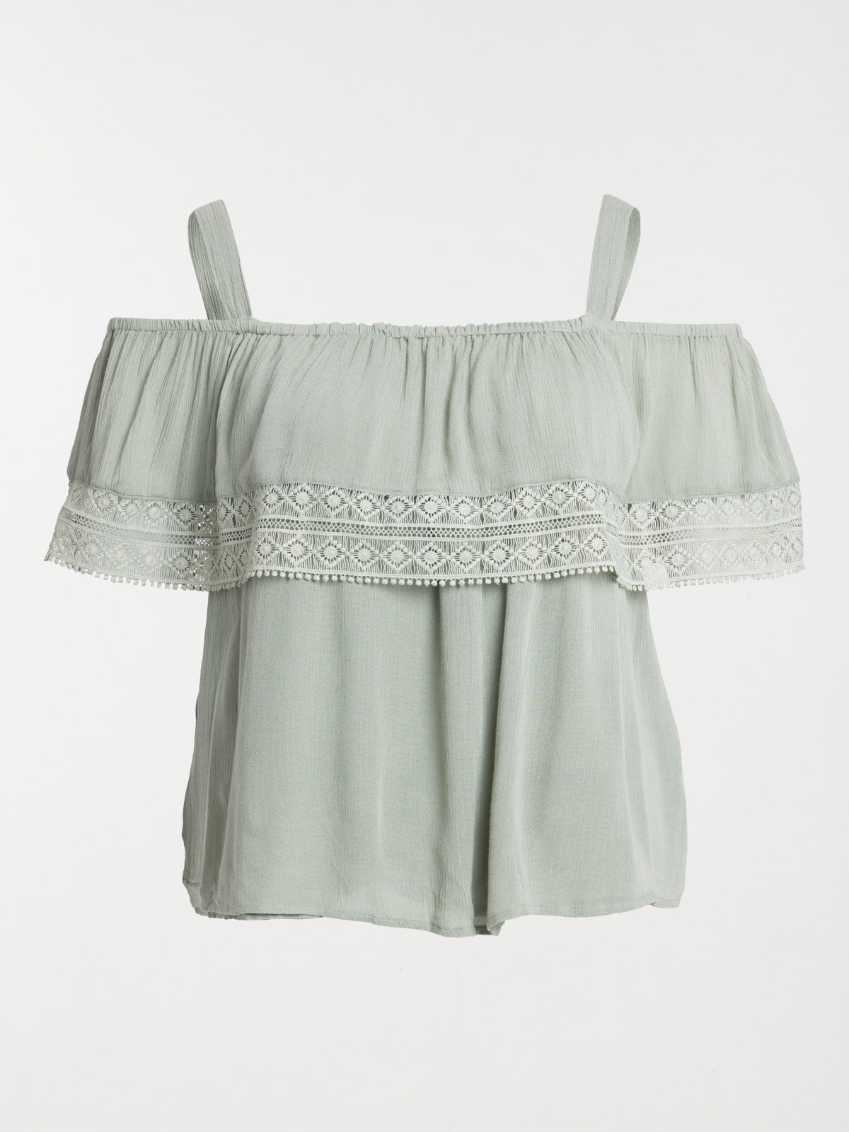 Top bretelles grande taille femme