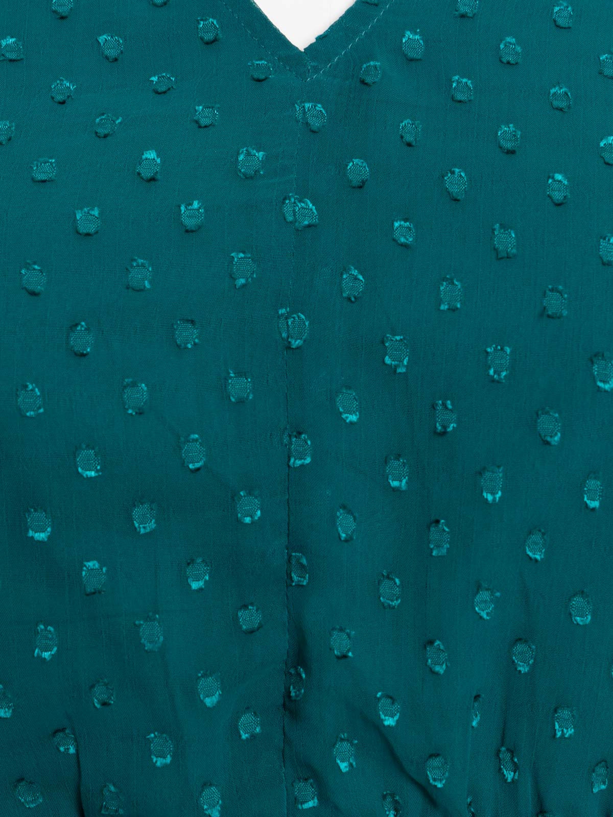 Blouse émeraude grande taille femme