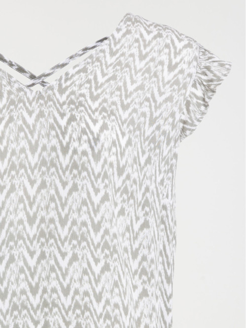 Blouse imprimée grande taille femme Blouse imprimée grande taille femme