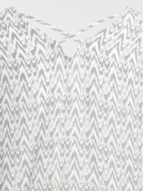 Blouse imprimée grande taille femme Blouse imprimée grande taille femme