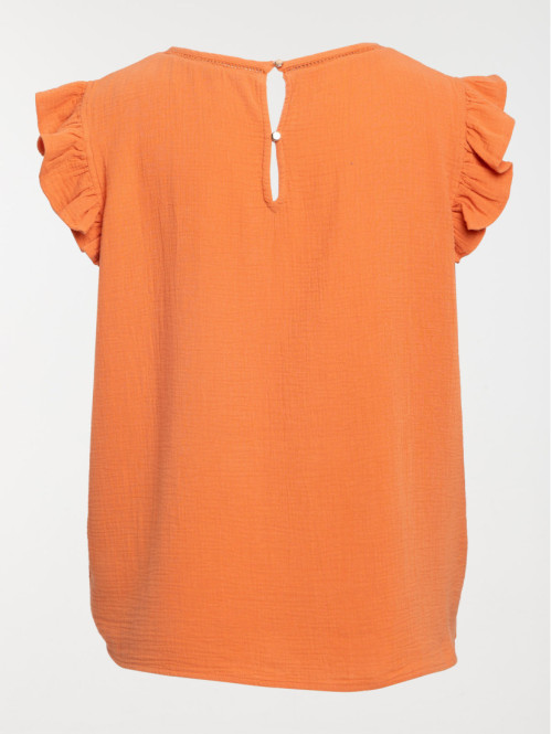 Blouse gaze coton grande taille femme