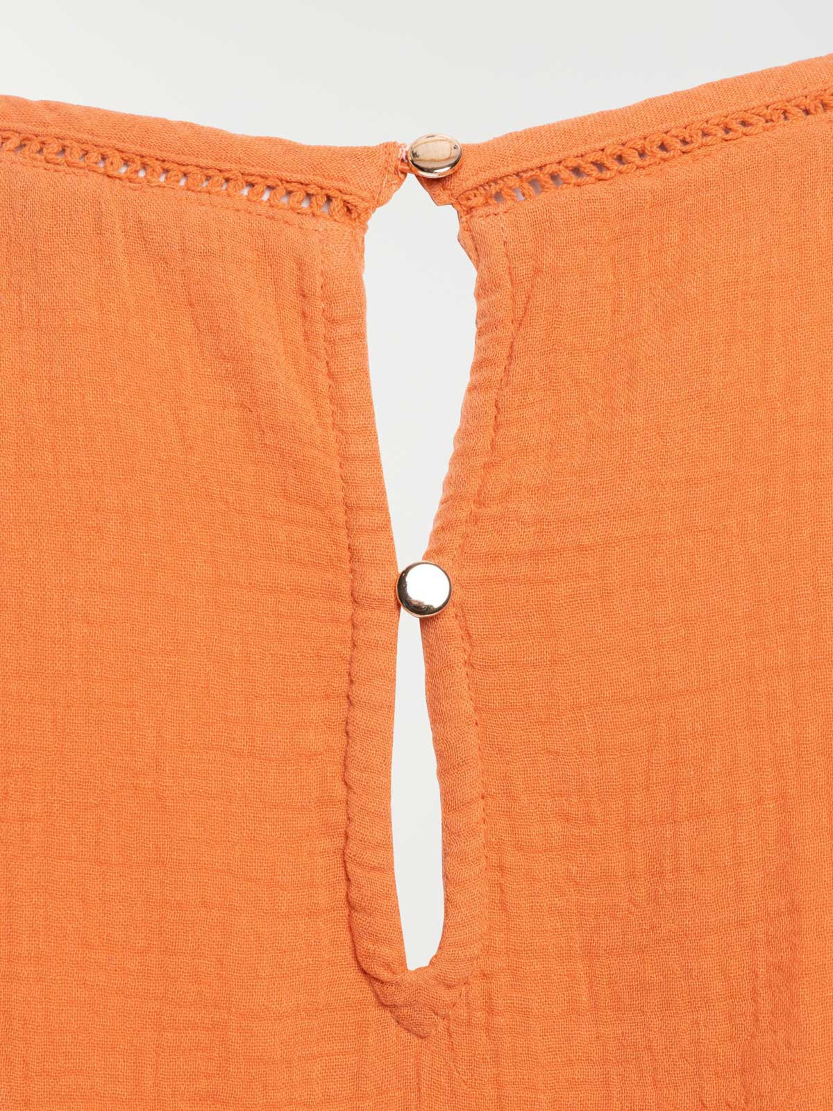Blouse gaze coton grande taille femme