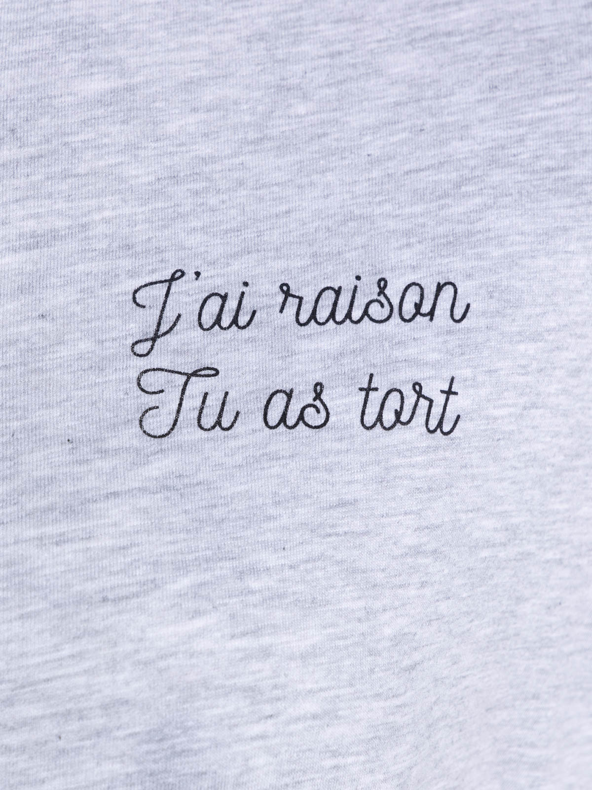 T-shirt message grande taille femme