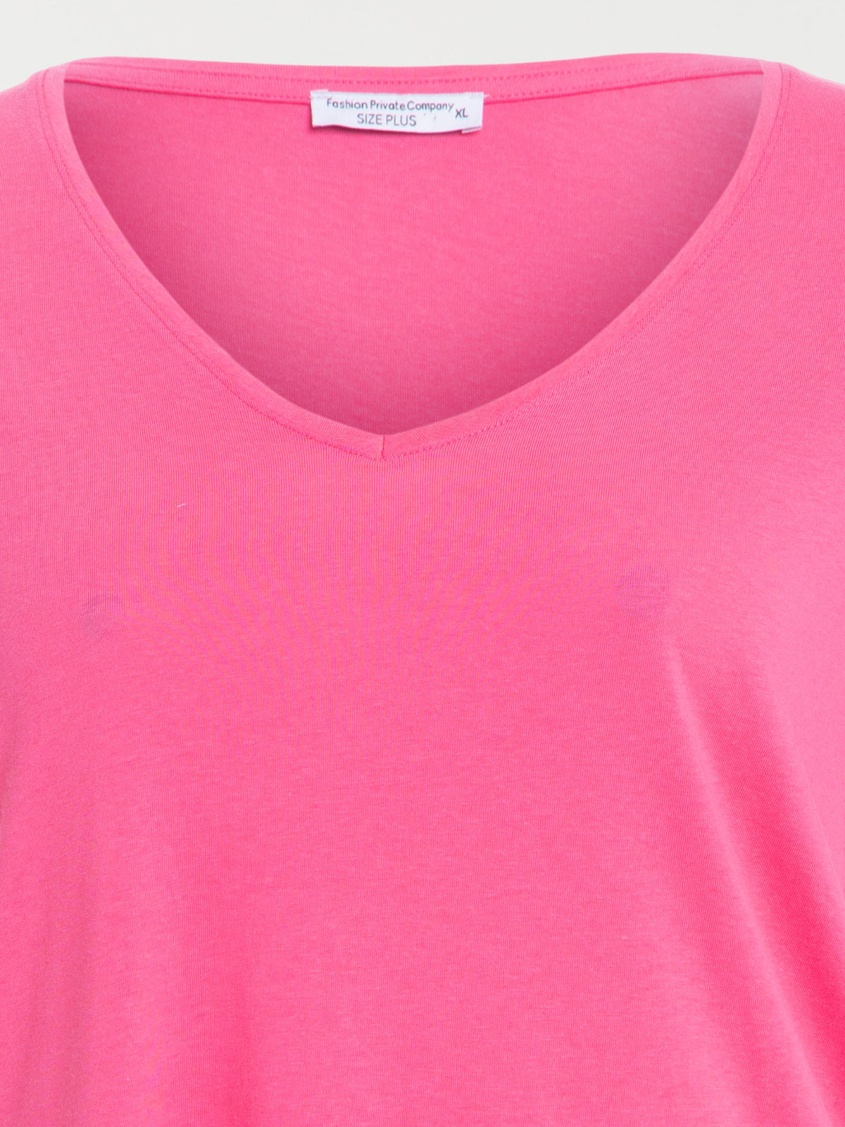 T-shirt flamant rose grande taille femme
